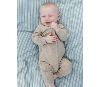 Baby suit - oat - Serendipity Organics Baby suit - oat - Serendipity Organics