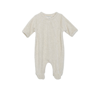 Newborn terry suit - shell - Serendipity Organics Newborn terry suit - shell - Serendipity Organics
