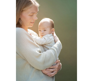 Newborn wrap body - sage/offwhite - Serendipity Organics Newborn wrap body - sage/offwhite - Serendipity Organics