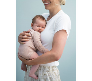 Newborn wrap body - oat - Serendipity Organics
