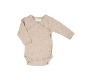 Newborn wrap body - oat - Serendipity Organics
