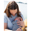 Newborn stripe suit - navy/offwhite - Serendipity Organics Newborn stripe suit - navy/offwhite - Serendipity Organics