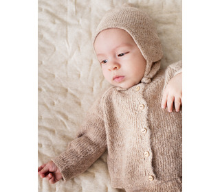 Baby alpaca suri cardigan - oat milk - Serendipity Organics Baby alpaca suri cardigan - oat milk - Serendipity Organics