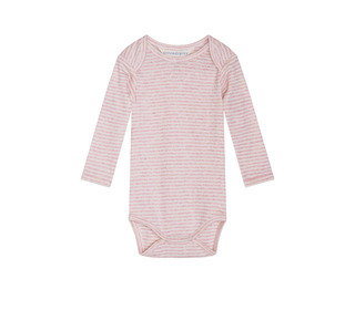 Baby body stripe - orchid/offwhite - Serendipity Organics Baby body stripe - orchid/offwhite - Serendipity Organics