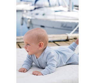 Baby suit - mist - Serendipity Organics Baby suit - mist - Serendipity Organics