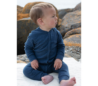 Baby suit - navy - Serendipity Organics Baby suit - navy - Serendipity Organics