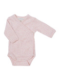 Newborn wrap body - orchid/offwhite