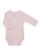 Newborn wrap body - orchid/offwhite