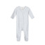 Newborn stripe suit - mist/offwhite - Serendipity Organics Newborn stripe suit - mist/offwhite - Serendipity Organics