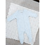 Newborn stripe suit - mist/offwhite - Serendipity Organics Newborn stripe suit - mist/offwhite - Serendipity Organics