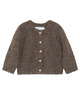 Baby alpaca suri cardigan - owl