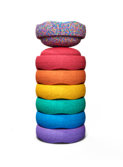 Rainbow Basic - 6 + confetti