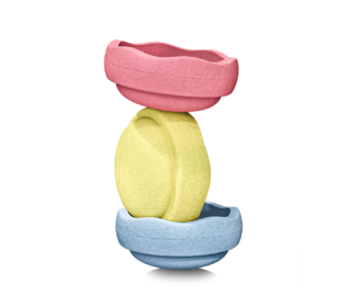 Original primary pastel - 3 - Stapelstein