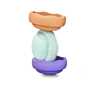 Original secondary pastel  - 3 - Stapelstein