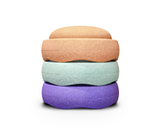 Original secondary pastel  - 3 - Stapelstein