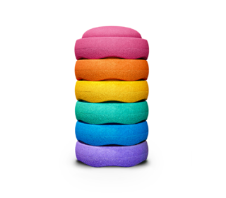 Original rainbow classic - 6 - pink edition - Stapelstein