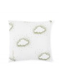kussen Sky Khaki/offwhite│April Showers by Polder