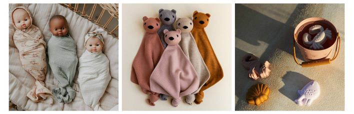 speelgoed online - knuffels voor baby. Ontdek de mooiste speelgoedmerken Banwood, Liewood, Maileg, Konges Slojd, Mushie, Paola Reina, Londji, Olli Ella, Sebra ...