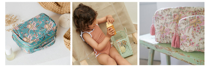 Online Rugzakken, trolleys, baby verzorgingstassen, logeerkoffers, toilettassen, schooltassen. Emile et Ida, Maileg, Olli Ella, Konges Slojd, Liewood, Louise Misha