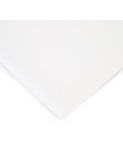 Fitted sheet playpen - 75 x 95 cm - bio cotton - white