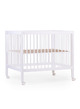 Playpen 97 + wheels - 95 x 75 cm - wood - white