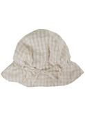Chapeau - vichy ecru│Emile et ida
