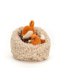 Hibernating fox