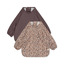 2 Pack dinner bib with sleeves - toulouse/sparrow - Konges Sløjd