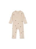 Minnie newborn onesie gots - cherry