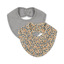 Basic 2 pack bib - eternelle - Konges Sløjd