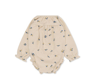 Itty romper - bonderose blue - Konges Sløjd