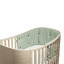 Bumper for Leander Classic Baby Cot, organic - sage green - Leander