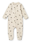 Birk printed pyamas jumpsuit - peach/seashell mix