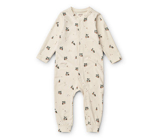 Birk printed pyamas jumpsuit - peach/seashell mix - Liewood