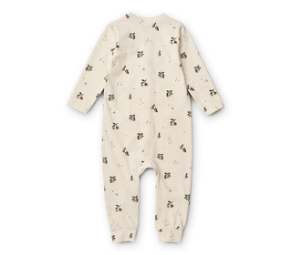 Birk printed pyamas jumpsuit - peach/seashell mix - Liewood