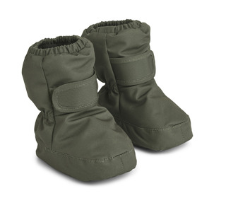 Heather baby footies - hunter green - Liewood