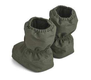 Heather baby footies - hunter green - Liewood