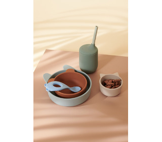 Eddie bowls 3-pack - blue multi mix - Liewood