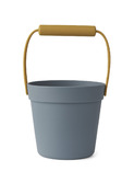 Ross bucket - whale blue/golden caramel mix