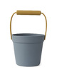 Ross bucket - whale blue/golden caramel mix