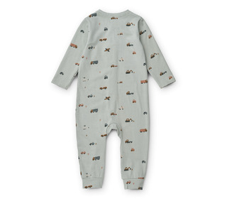 Birk printed pyamas jumpsuit - vehicles - Liewood