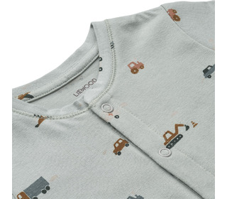 Birk printed pyamas jumpsuit - vehicles - Liewood