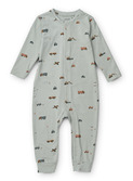 Birk printed pyamas jumpsuit - vehicles