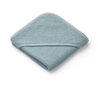 Caro hooded towel - sea blue - Liewood