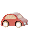 Wooden car - red