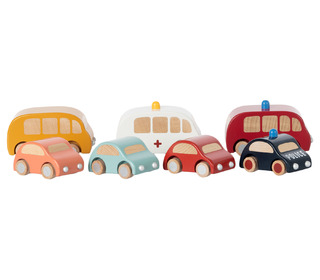 Wooden car - light blue - Maileg