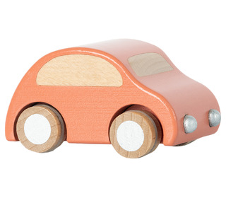 Wooden car - coral - Maileg