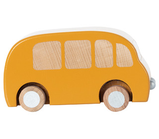 Wooden bus - yellow - Maileg