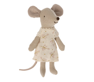 Nightgown for little sister mouse - Maileg