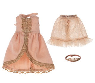Princess dress for big sister mouse - rose - Maileg